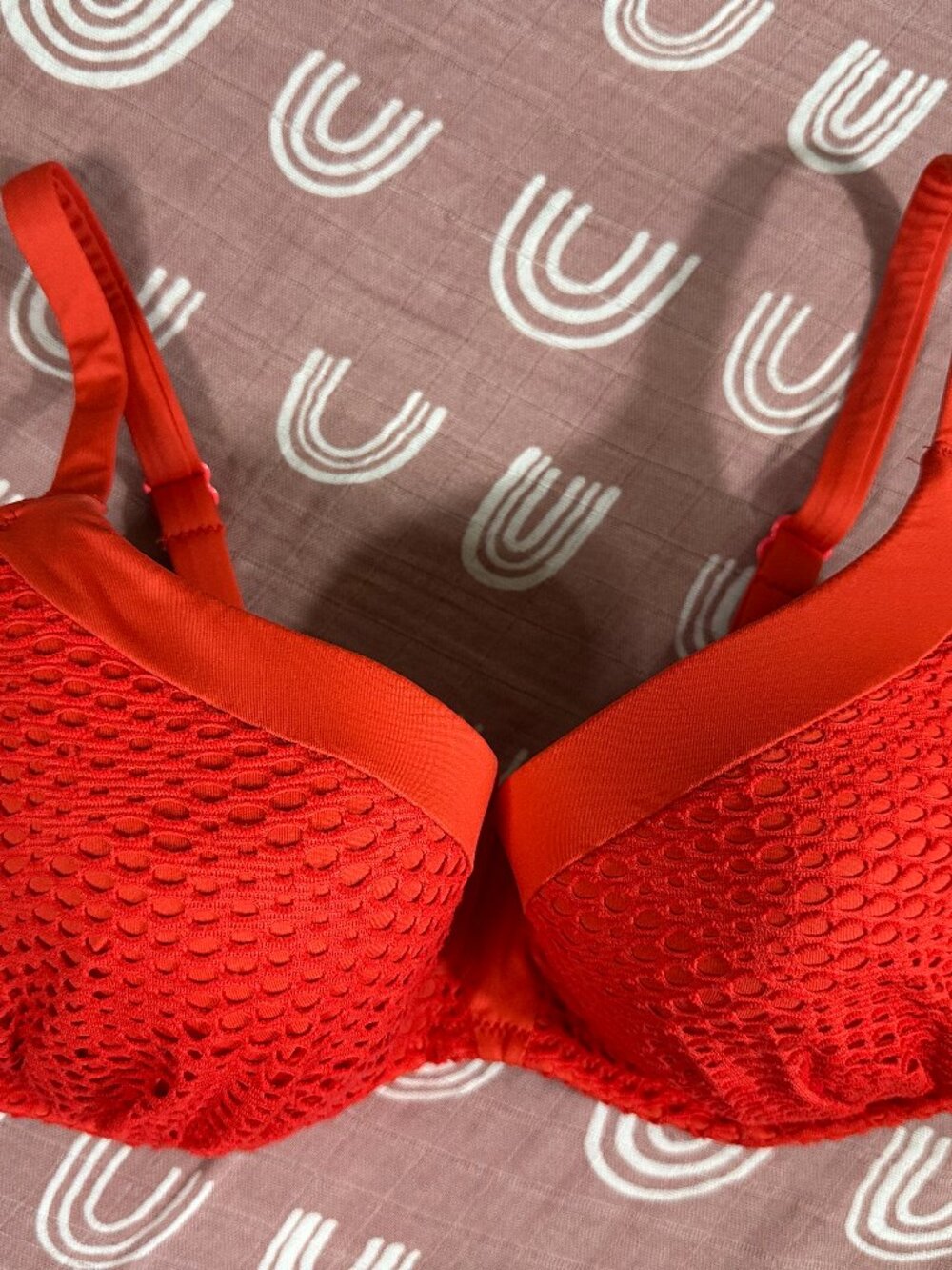 Fantasie swim bra red 30F unique